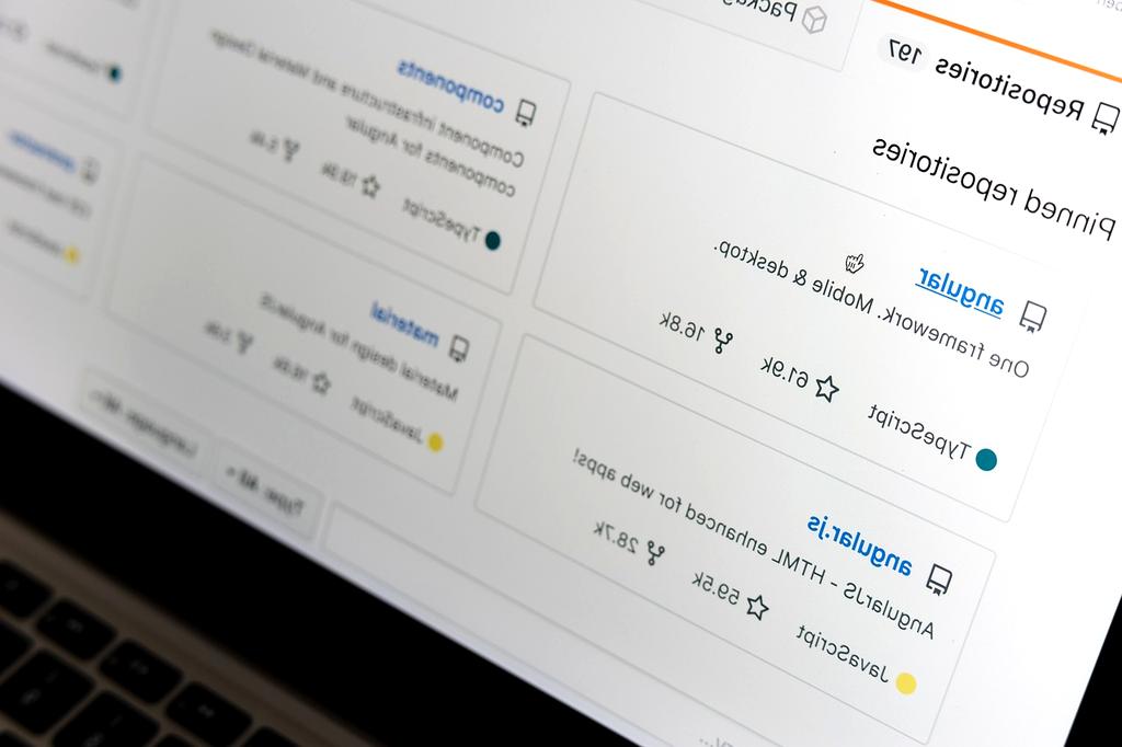 Modern operating system interface with multiple processes running